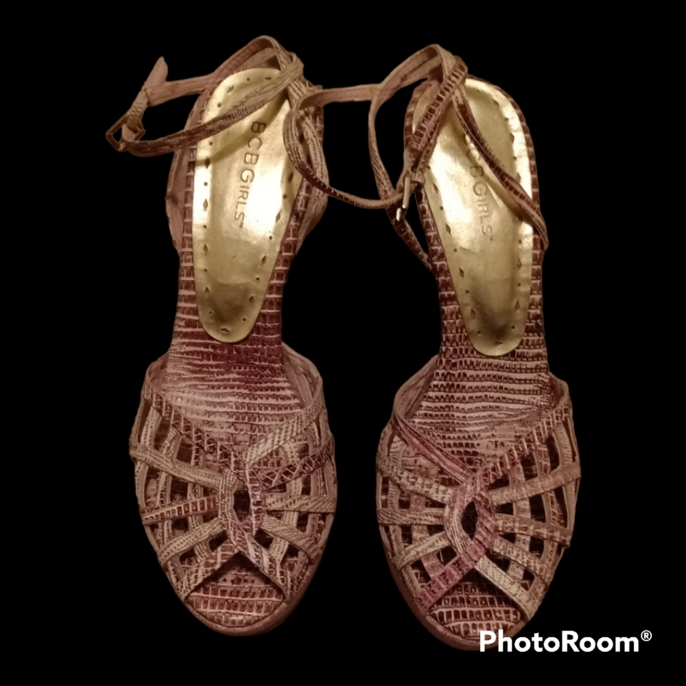 Women's BCBG Snakeskin Heels